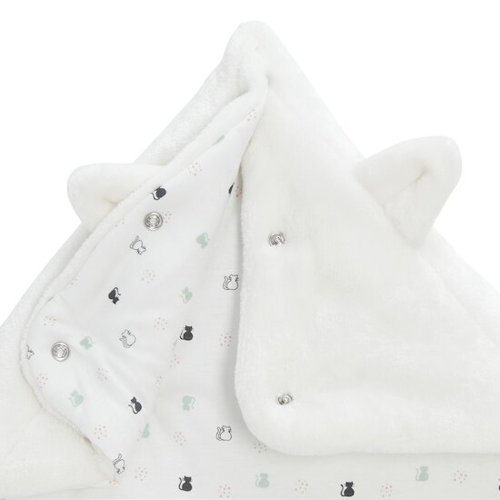 P’tit bisou Nid D'Ange Mon Trousseau Chaton Ecru Poudre  P’tit bisou Nid D'Ange Mon Trousseau Chaton Ecru Poudre