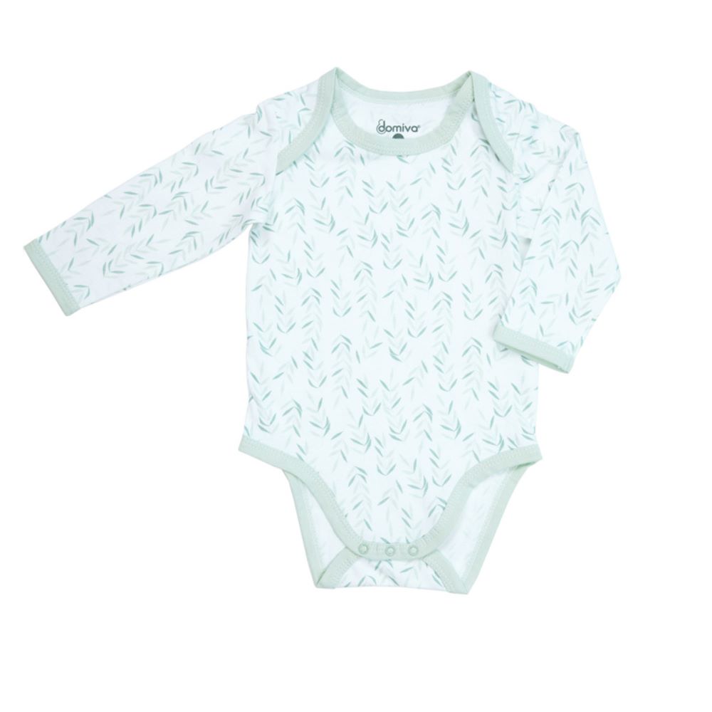 Domiva - 2 bodys manches longues VERT Domiva