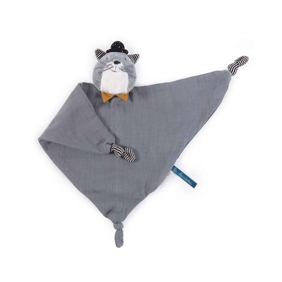 Moulin Roty Doudou lange Fernand Les Moustaches   Moulin Roty Doudou lange Fernand Les Moustaches