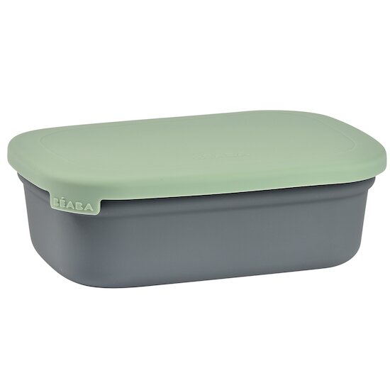 Béaba Boîte repas céramique Mineral/Vert sauge  Béaba Boîte repas céramique Mineral/Vert sauge