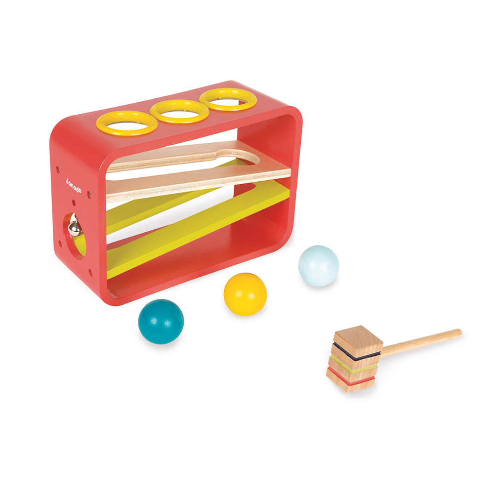 Janod - Jeu d'adresse Frappa'Ball Tatoo MULTICOLORE Janod