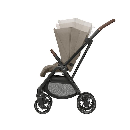 Maxi Cosi Poussette Leona 2 Twillic Truffle Frame / Brown Leather  Maxi Cosi Poussette Leona 2 Twillic Truffle Frame / Brown Leather