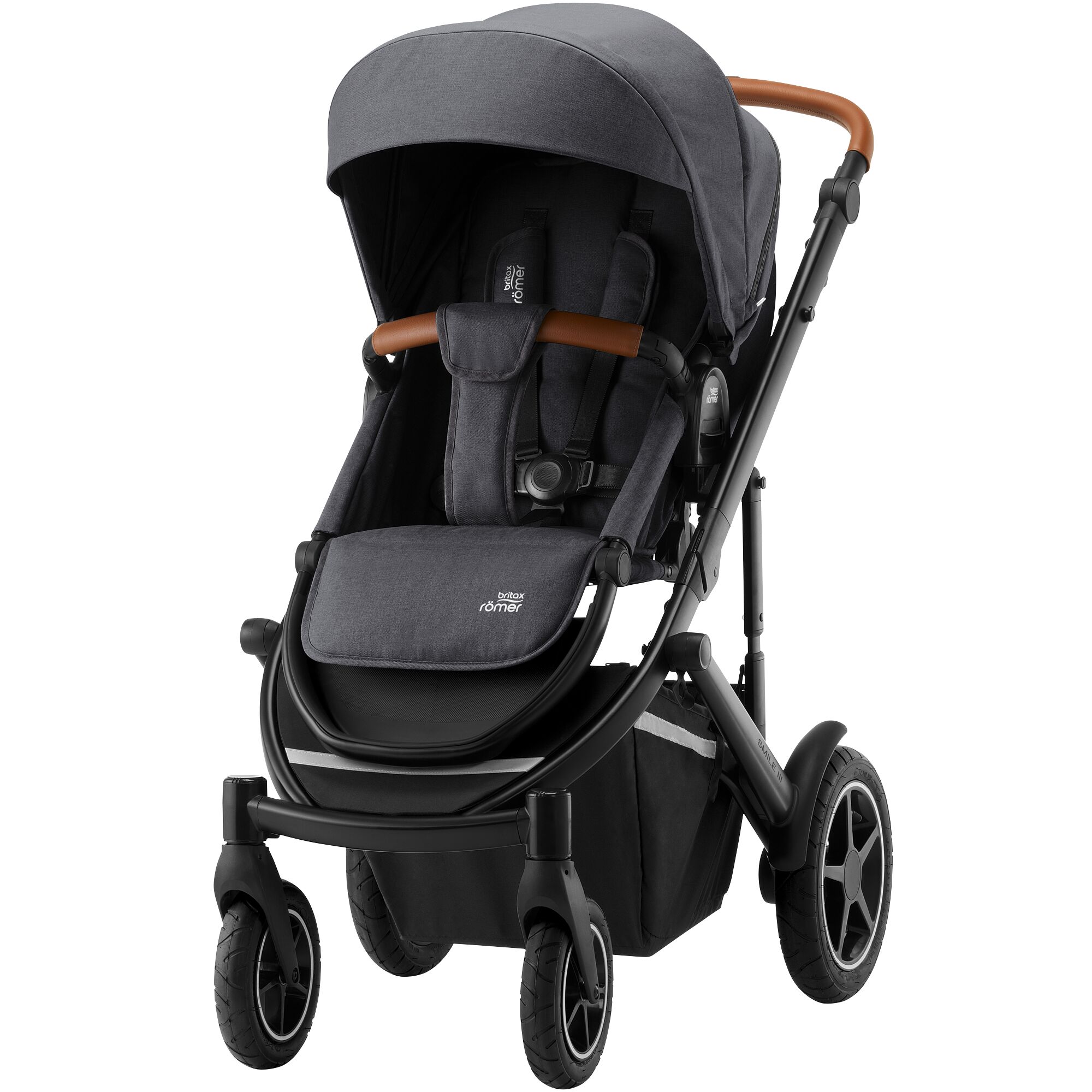 Poussette polyvalente 4 roues Smile III GRIS Britax Römer