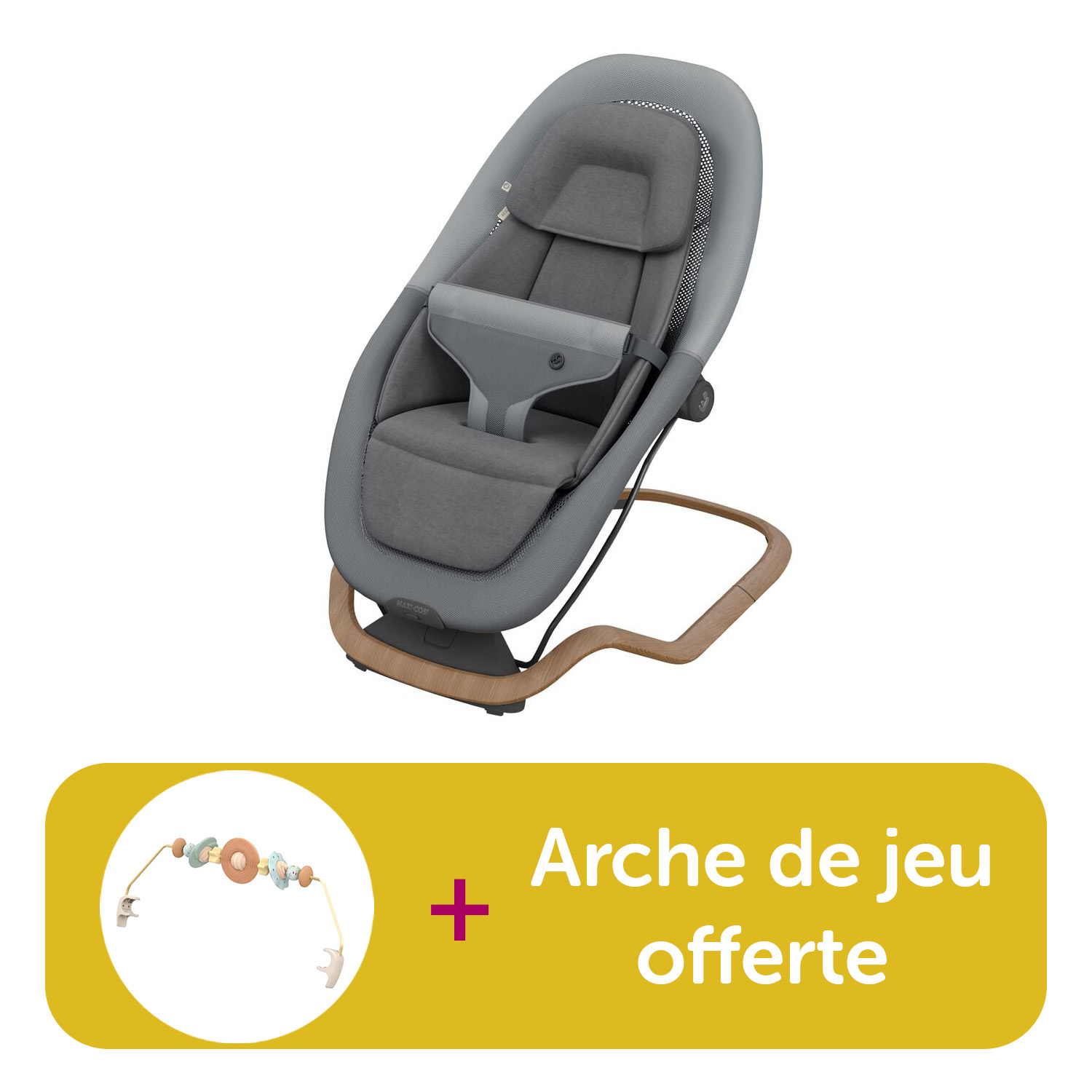 Transat Dove Pro elegance graphite acheté = arche de jeu offerte Maxi Cosi