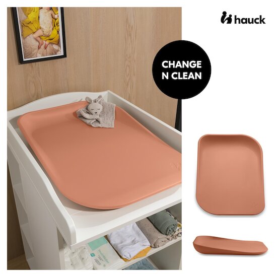 Hauck Matelas à langer Change N Clean Cork  Hauck Matelas à langer Change N Clean Cork