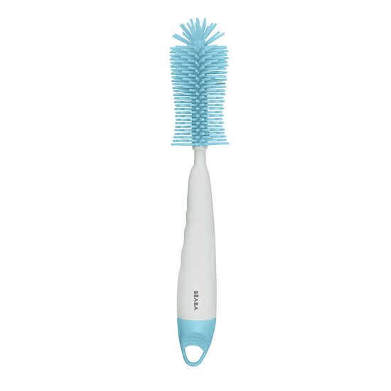 Goupillon Biberon 3pcs Nettoyage Biberon Brosse Silicone Biberon Tétine  Nettoyage Brosse Rotatif - Anti-Rayures / Seche Vite (Bleu) : :  Bébé et Puériculture