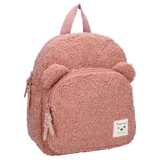 Kidzroom Sac à dos enfant ours bouclette Vieux Rose  Kidzroom Sac à dos enfant ours bouclette Vieux Rose