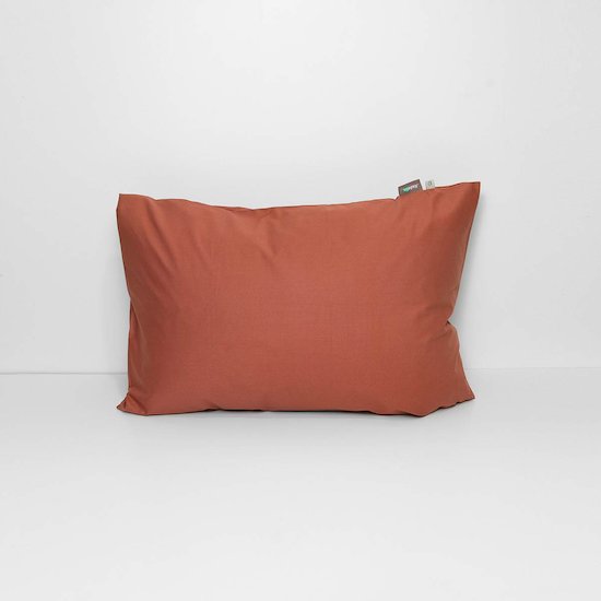 Kadolis Taie d'oreiller 100% Coton Bio Terracotta 40x60 cm