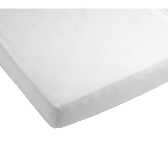 Sauthon Original Lot de 2 Draps housse pour lit rectangle Blanc Cristal 70x140 cm Sauthon Original Lot de 2 Draps housse pour lit rectangle Blanc Cristal 70x140 cm
