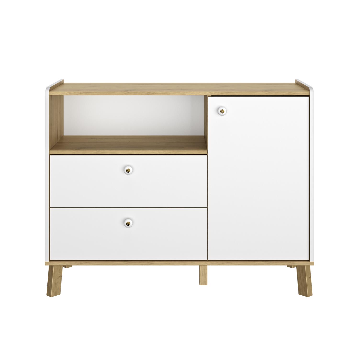 Commode Alba BLANC Bébé Lune