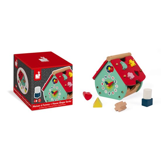 Janod Maison à formes Baby Forest   Janod Maison à formes Baby Forest