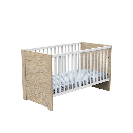 Sauthon Little big bed Antonin Chêne Noisette 70x140 cm