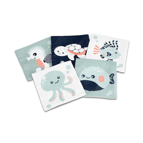 Miniland Jeu de cartes illustrées Mer Multicolore 