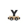 Lettre train en bois Lettre Y