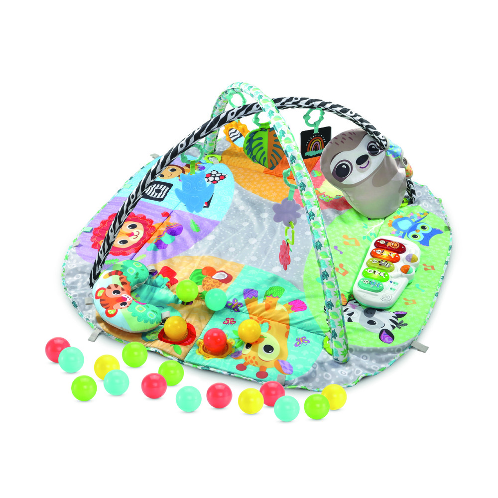 Maxi tapis d'éveil sensoriel 7 en 1 MULTICOLORE Vtech Baby