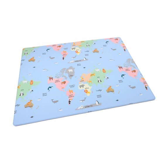 BB&Co Tapis de jeu lavable Aventuriers du monde  100x140 cm