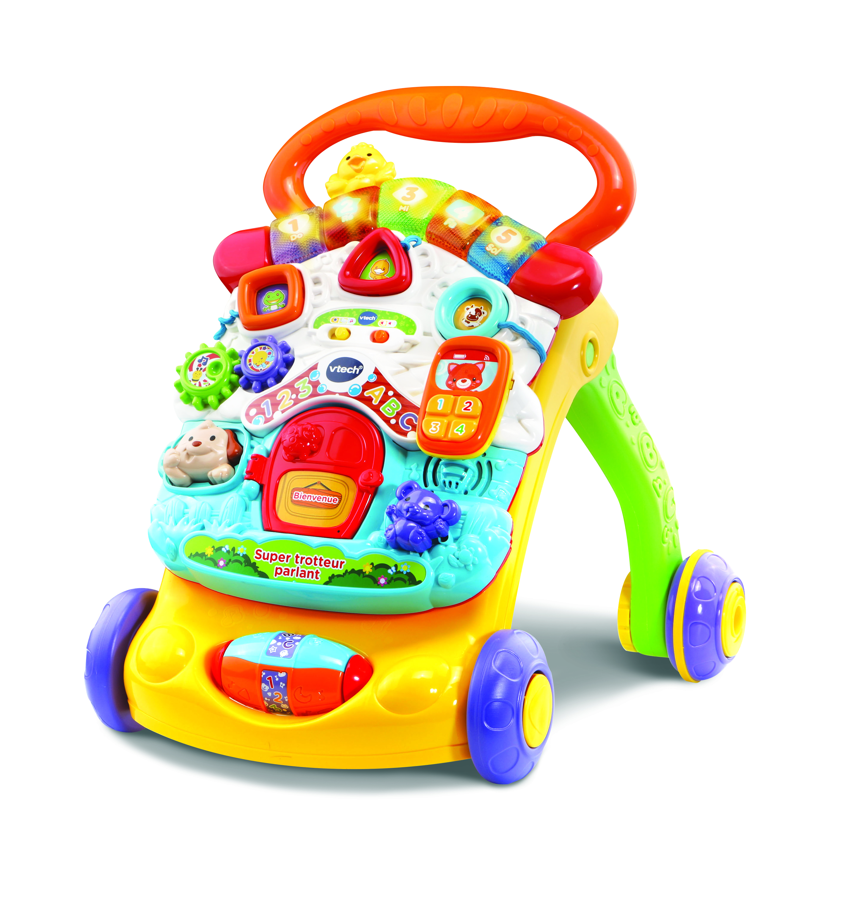 Super trotteur parlant 2 en 1 MULTICOLORE Vtech Baby