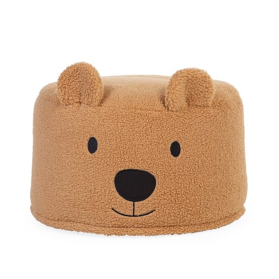 Childhome Pouf Teddy Bear Beige   Childhome Pouf Teddy Bear Beige