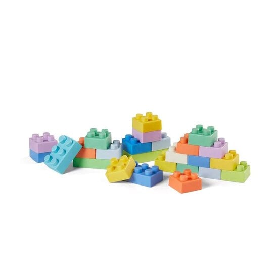 Infantino Mes Premières briques souples (25 pièces) Multicolore 