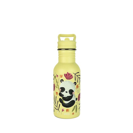 Sassi Junior Gourde Inox Panda Vert 500 ml 