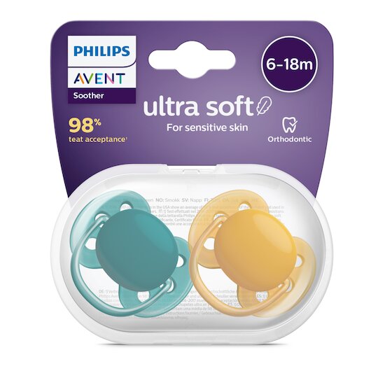 Philips Avent Sucette SOFT  6-18 mois