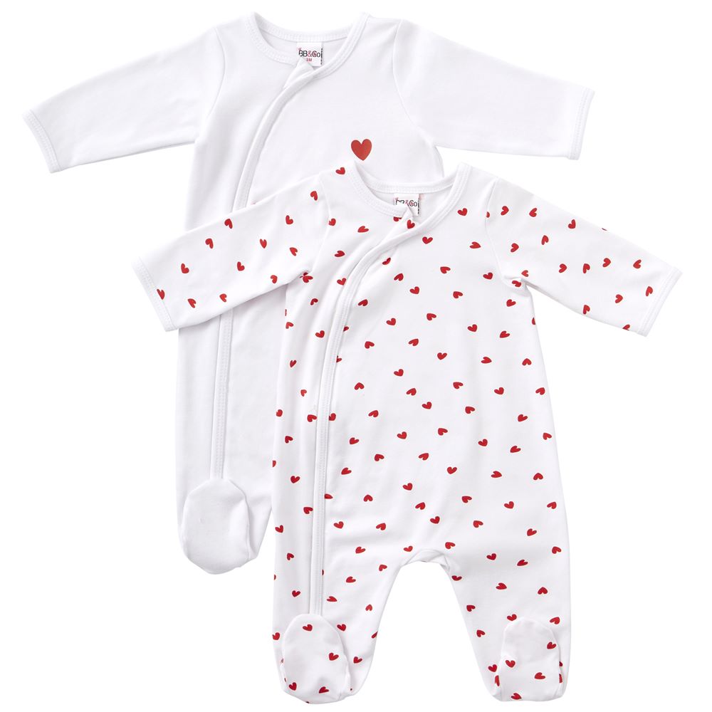 BB & Co - Lot de 2 dors-biens ROUGE BB&Co