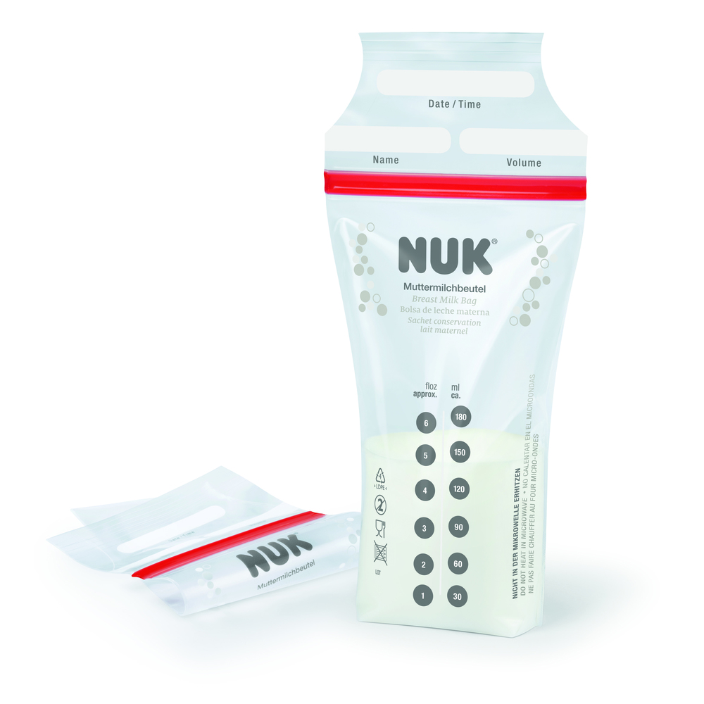 25 sachets de conservation pour lait maternel BLANC Nuk