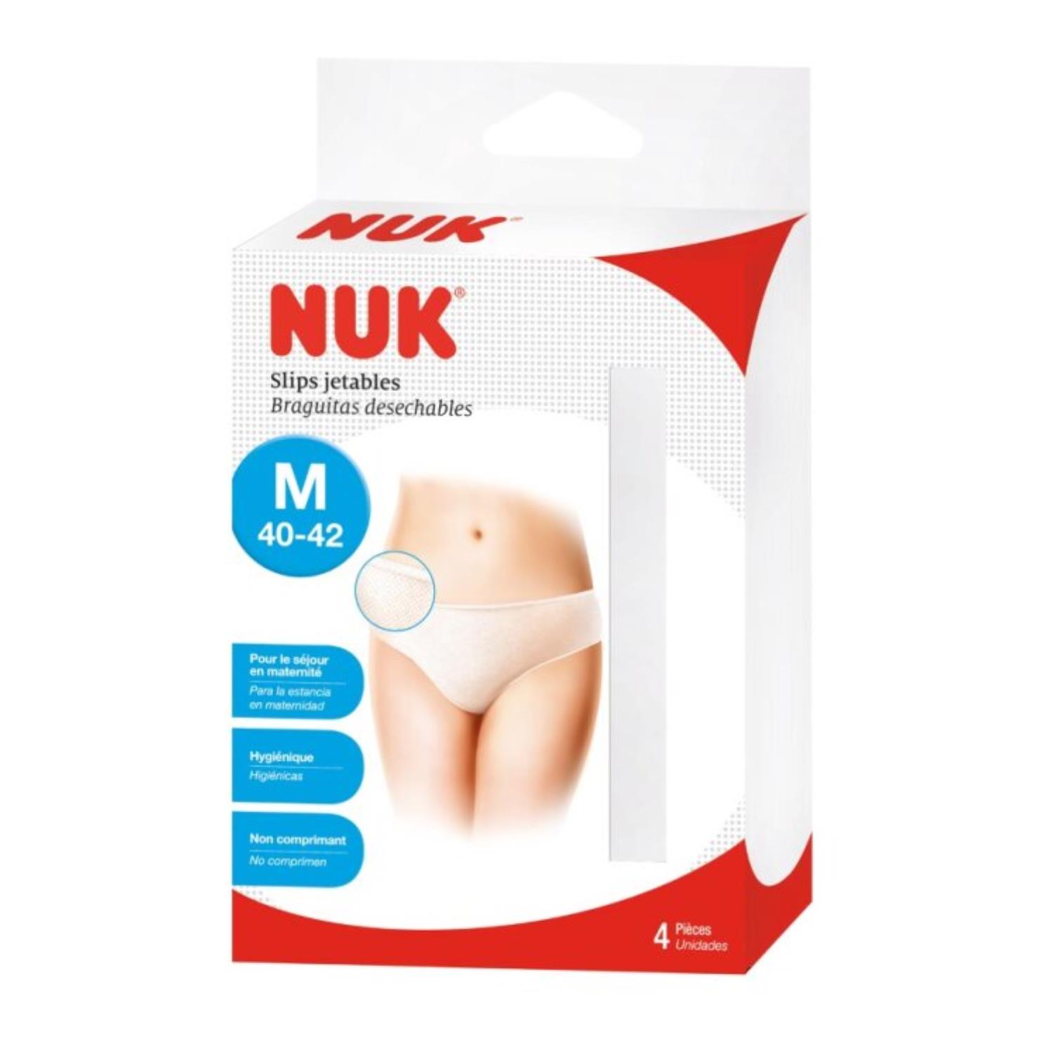 NUK - 4 slips jetables BLANC Nuk