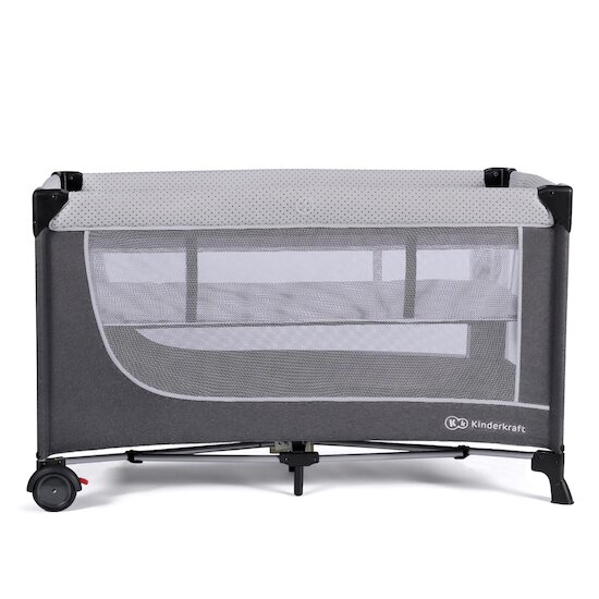 Kinderkraft Lit parapluie Leody Grey  Kinderkraft Lit parapluie Leody Grey