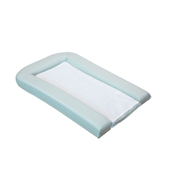 Domiva Matelas à langer PVC + 2 éponges amovibles Sauge 42x70 cm