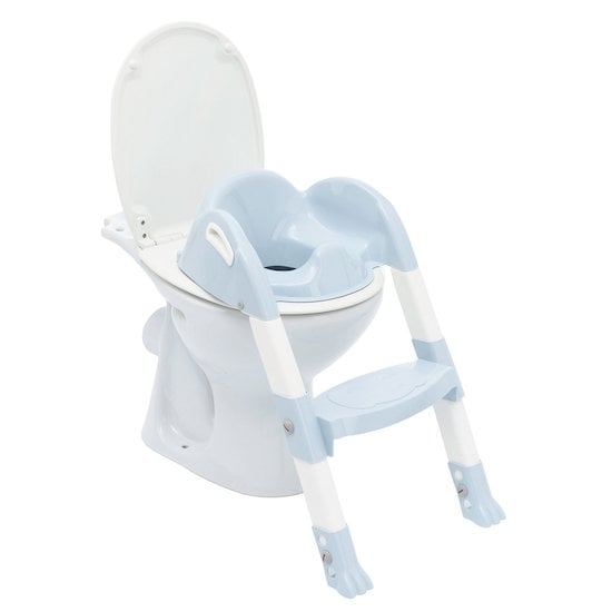 KEPLIN Réducteur Toilette Enfant avec Marche - Adaptateur de WC Portable,  Réducteurs de Toilettes avec Marches Durables, Grands, Antidérapants,  Rebord