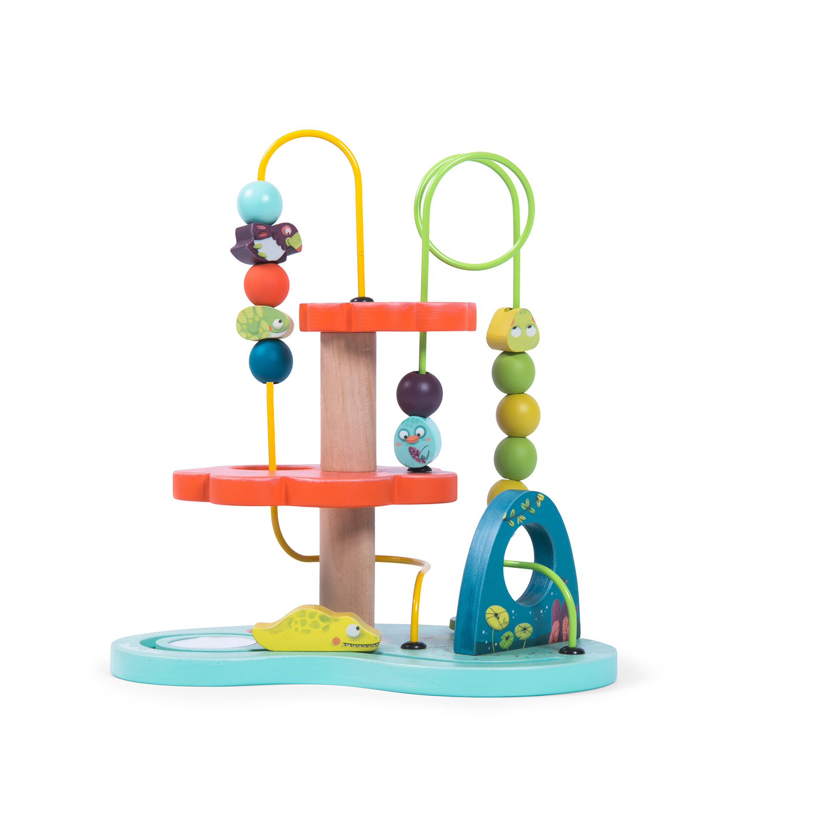 MOULIN ROTY - Circuit de perles Dans la jungle MULTICOLORE Moulin Roty