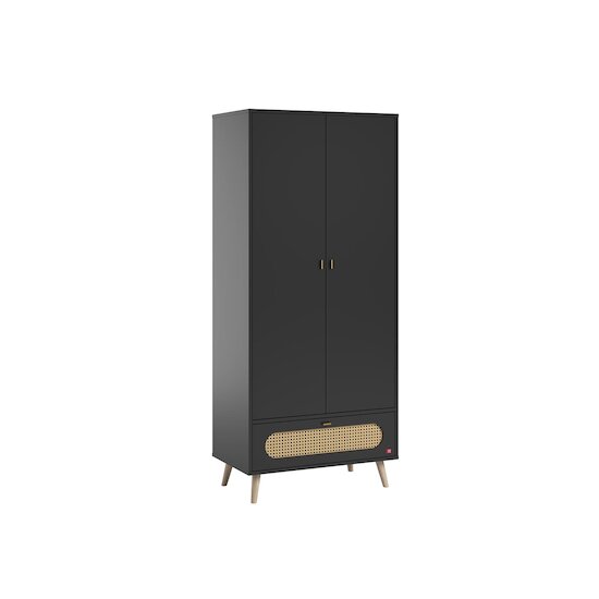 Vox Armoire 2 portes Canne Noir 