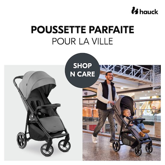 Hauck Poussette de voyage Shop N Care Grey  Hauck Poussette de voyage Shop N Care Grey