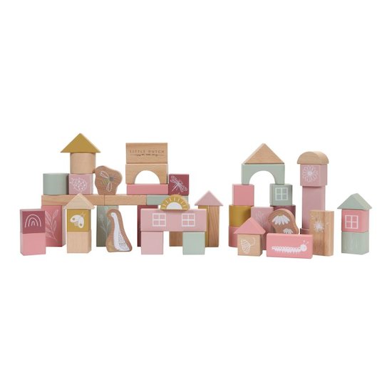 Little Dutch Blocs en bois Pink 