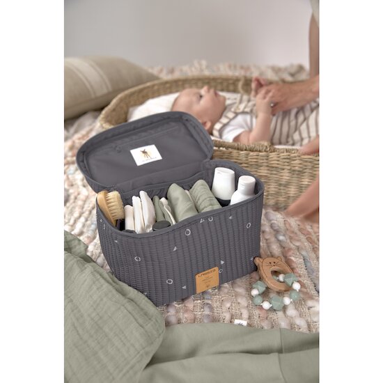 Lässig Panier nurserie nomade Universe anthracite  Lässig Panier nurserie nomade Universe anthracite