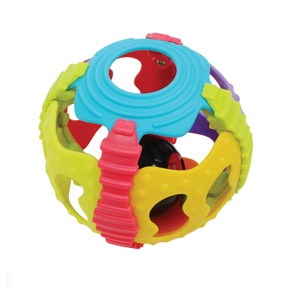 Balle à grelots Junyju MULTICOLORE Playgro