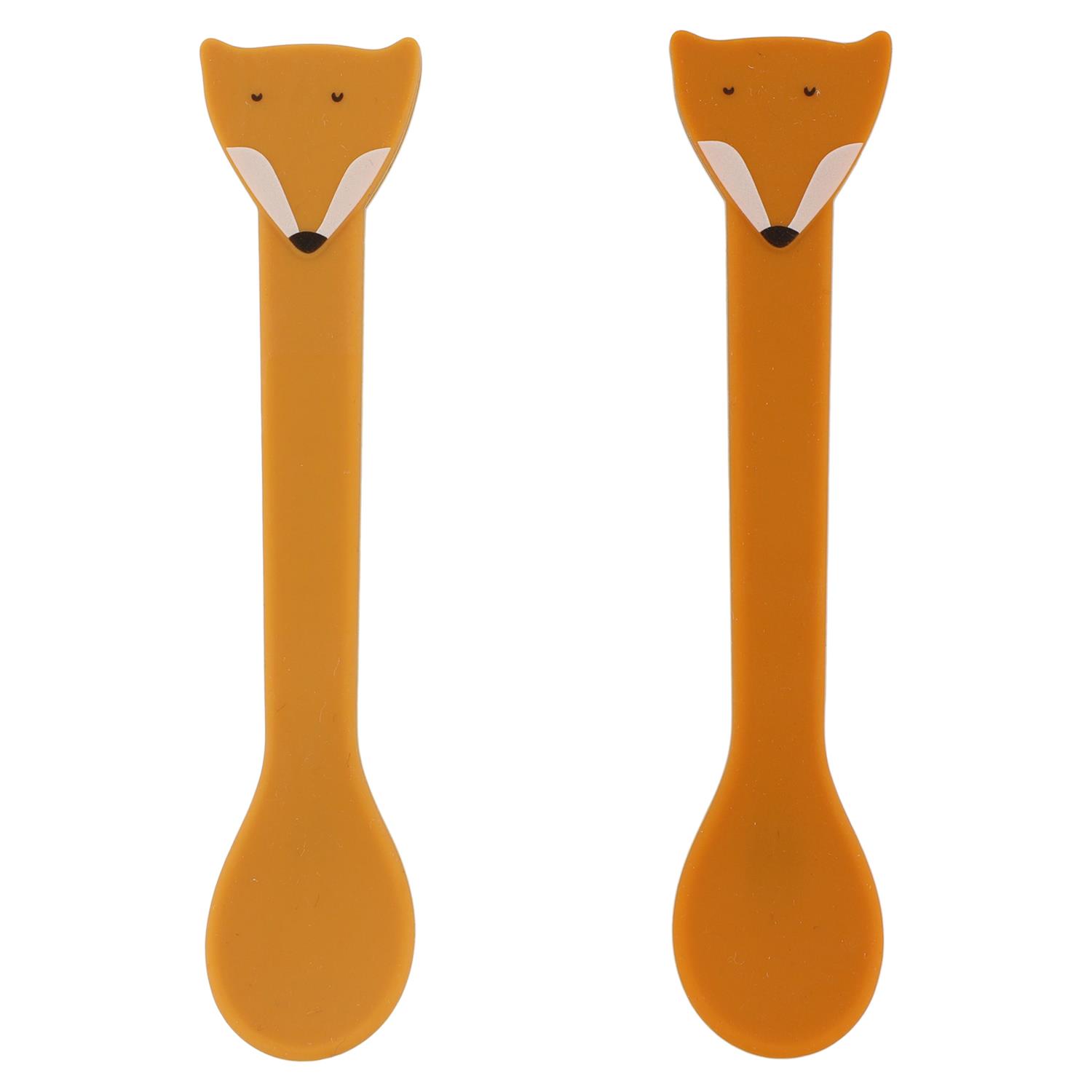 TRIXIE - Cuillère silicone 2-pack ORANGE Trixie