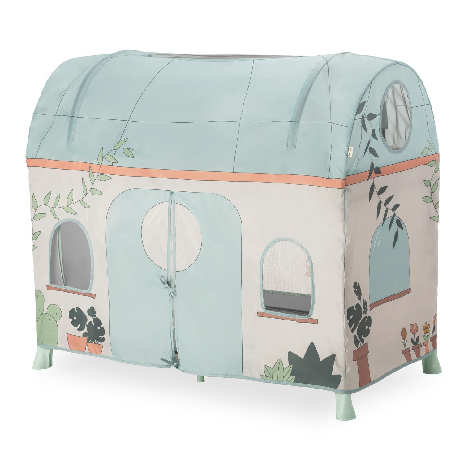 Housse de lit de voyage Plants MULTICOLORE Hauck