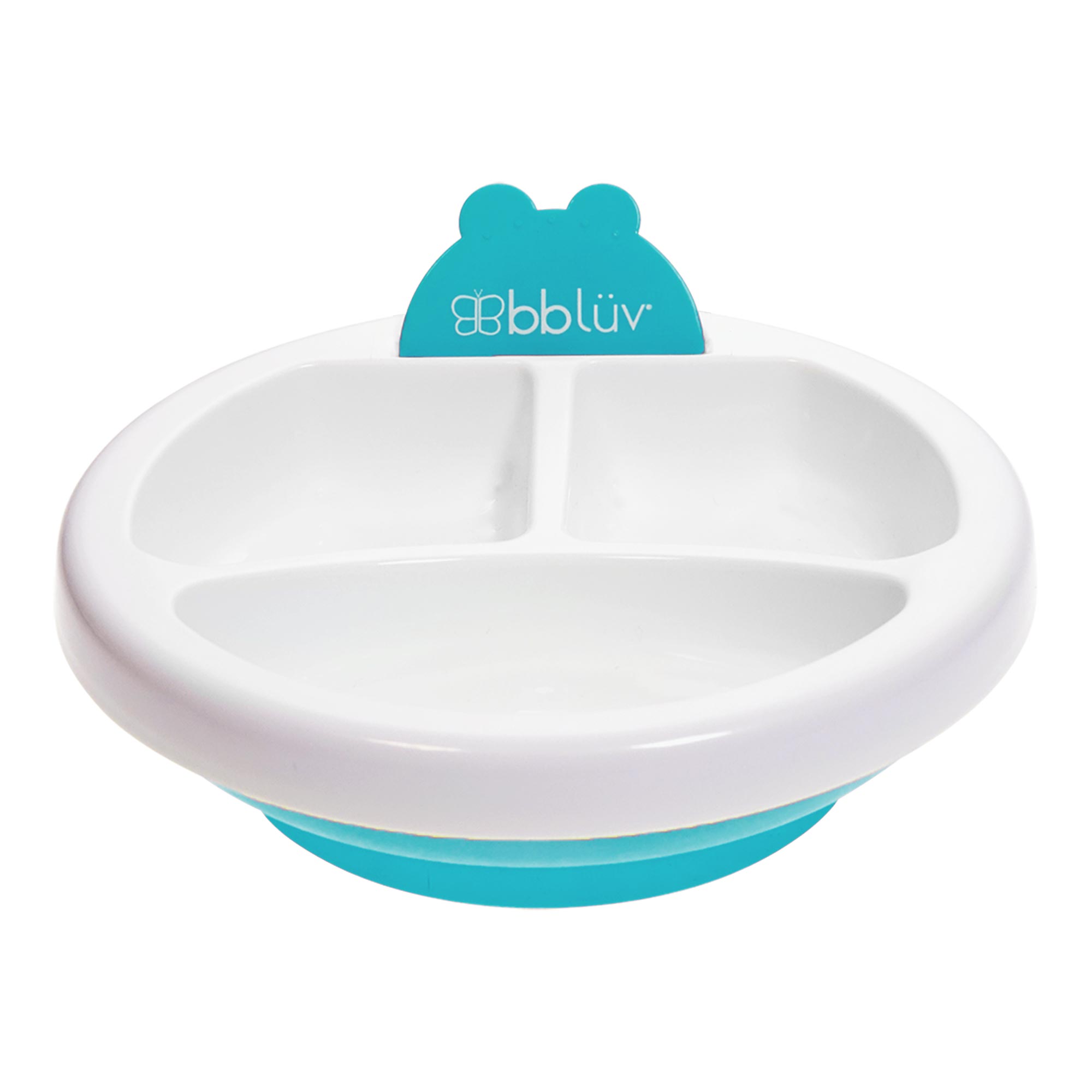 BBLUV - Assiette chauffante pour bébé BLEU BBlüv
