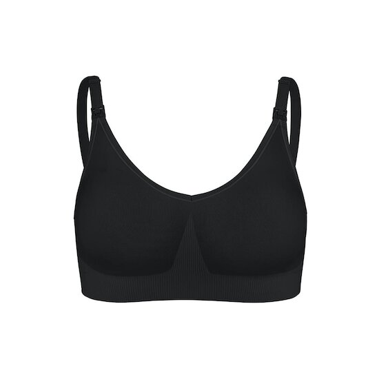 Bravado Designs Soutien-gorge d'allaitement Body Silk sans coutures Black M