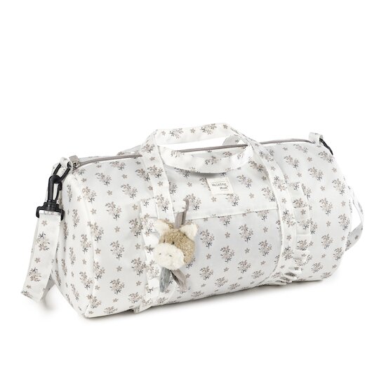 Walking Mum Sac week-end Botton Fleurs Beige  Walking Mum Sac week-end Botton Fleurs Beige