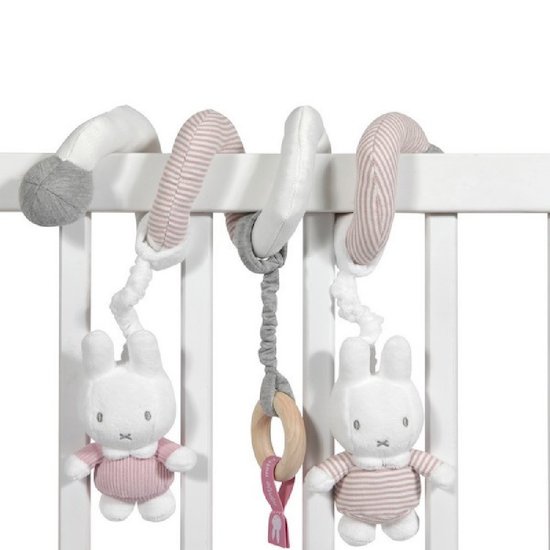 Pioupiou & Merveilles Spirale Multi-Activités Miffy - Velours côtelé Rose 