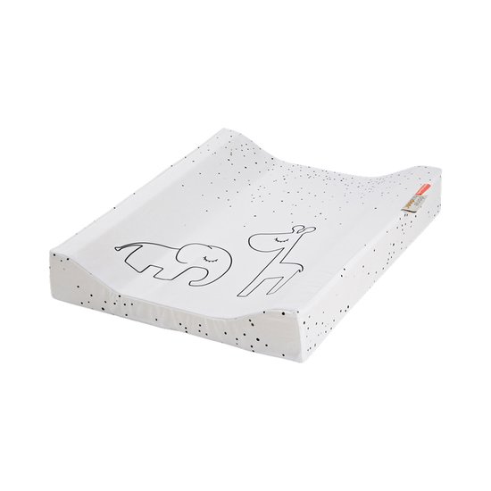 Done by Deer Matelas à langer Dreamy Dots Blanc 