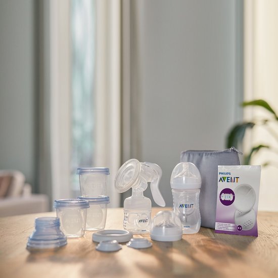 Philips Avent Coffret Tire-lait Manuel Natural Motion  