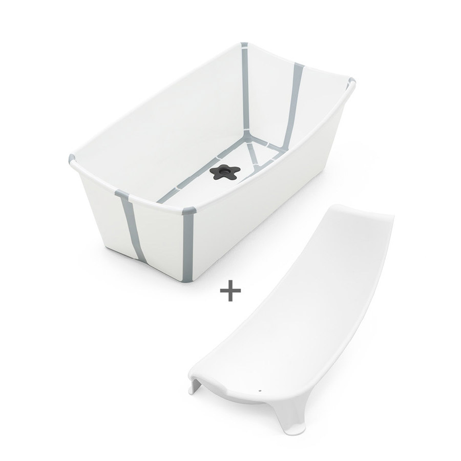 Pack Flexi Bath baignoire avec support BLANC Stokke