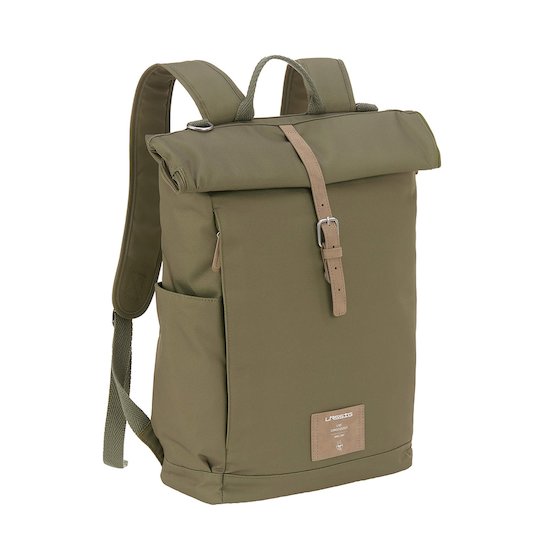 Lässig Sac à dos à langer Rolltop Green Label Olive 