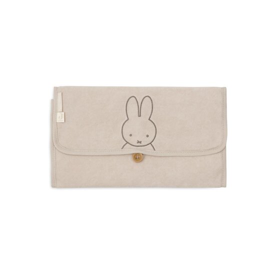 Jollein Tapis à langer nomade Éponge Miffy Nougat 