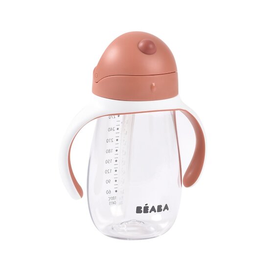 Béaba Tasse Paille Terracotta 300 ml Béaba Tasse Paille Terracotta 300 ml