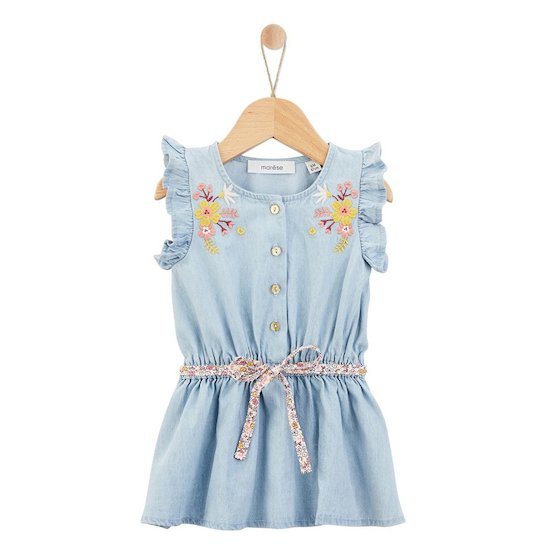 Marèse Robe Ma Fleur Chérie Denim Summer 